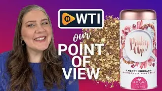 Pinky Up Cherry Rhubarb Tea | Our Point Of View