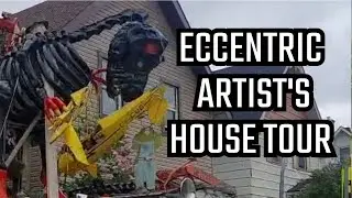 Eccentric Artist's House in North Bay: A Tour of the Strange in 4K