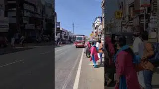Paradise private bus mass entry whatsapp status #shorts #privatebus #heavydriver #heavydriverchannel