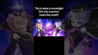 This is what a moonlight 4 / 5 star summon looks like now!! #epic7 #epicseven #moonlight