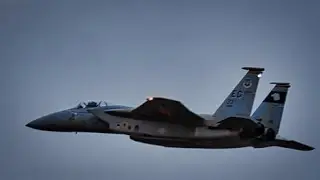 Flying the Raptor, Eagle and Gripen before the Storm, 24 January 2026