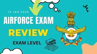 Indian Airorce Exam Review 2023 | 1st & 2nd Shift full Review | Airforce Exam level |
