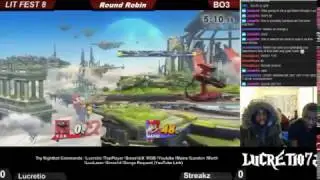 LLF8 Lucretio (ROB/Toon Link) Vs Streakz (Mario)