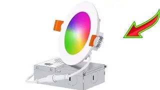 Светодиодный светильник Dooreemee Wi-Fi 6 дюймов, умный встраиваемый светильник