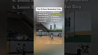 Top 10 Dear Basketball Clips 😂 #nba #basketball