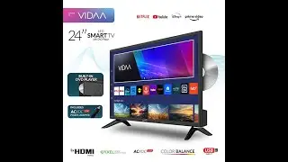Supersonic 24-inch LED Smart HDTV w/DVD Player / SC 2426SDVD