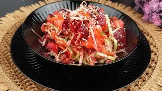 Want to Eat Healthy? Try This Beetroot, Carrot and Cabbage Salad