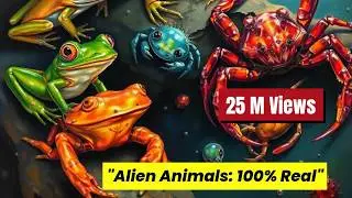 10 Alien Animals That Actually Exist on Earth! 🌍👽 #animals