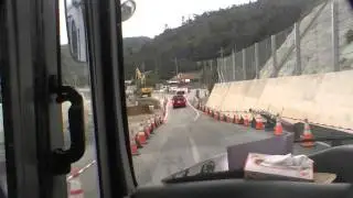 【前面展望】辺土名～辺土岬～奥【国頭村営バス】
