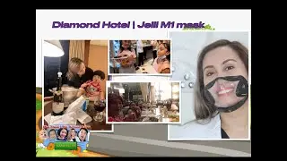 TRLA37 Vlog @ Diamond Hotel | Guide on how to Wear the Jelli M1 Transparent Face Mask | Unboxing