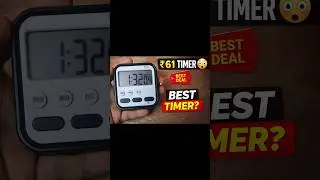 ₹ 61 Digital Timer Review 🔥 | Best Countdown Timer for Study & Kitchen #shorts  #viral  #short