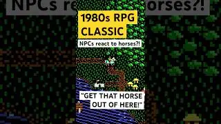 Innkeepers React to Horses?! - Ultima V 🐴 #retrogaming #gamedesign #ultima #rpg
