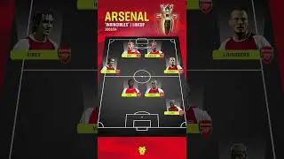 The Invincible Arsenal Squad 2003/04 💥
