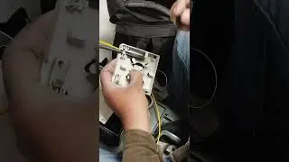 Optical Fibre manage in outlet box//fiber//outlet box#virel short #fiber