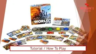 It's a Wonderful World [Board Game] - Tutorial / How to Play with Examples