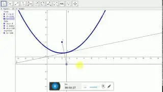 Costruzione della parabola con Geogebra