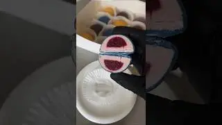 Raspberry mochi