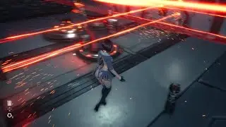 Stellar Blade laser box space station