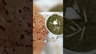 Best Saag Paratha Winter Special Recipe #short