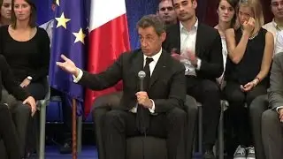 Sarkozy campaigns for UMP leadership in France