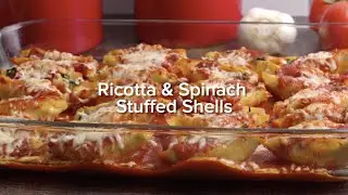 Ricotta & Spinach Stuffed Shells Recipe