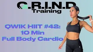 10 MINUTE HIIT WORKOUT - FULL BODY CARDIO ⇢ No Equipment, No Repeats, All Fitness Levels