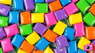 Clay Unboxing And Mixing | Clay ASMR | Clay Art | Clay Satisfying | Clay Beads Unboxing | ASMRvideo