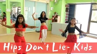 Hips Don't Lie | Kids Belly Dance | Shakira ft Wyclef Jean