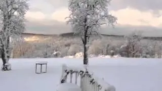 Snowy Morning at The Inn at Mount Pleasant
