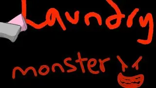 THE LAUNDRY MONSTER😱🔪 (A Gacha Mini Movie)