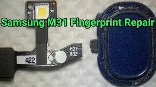 Samsung M31 Finger Tips Cable Break Fixit | Samsung Fingerprint cable Repair