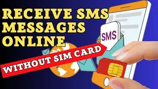 Can I receive SMS through the internet? / Receive SMS messages online without a SIM Card