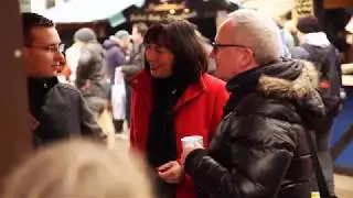 Marion Walsmann unterwegs