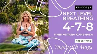 Guided Breathing Pranayama (4 - 16 - 8) 5-minute Yoga Breathing Exercise