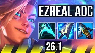 EZREAL & Karma vs YASUO & Alistar (ADC) | Good KDA: 14/1/6 | KR Master | 26.1