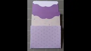 Scrapbooking/tuto : Réaliser une jolie pochette cadeaux