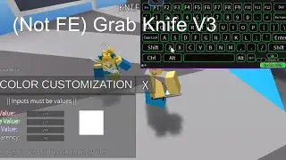 Roblox Script | Grab Knife V3