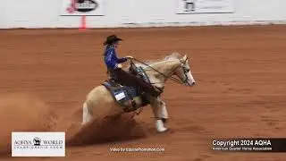 2024 AQHYA world champion 13-&-Under reining