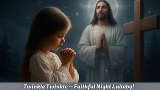 Twinkle Twinkle Christian ✝️ Faithful Night Lullaby | Christian Sleep Music for Babies & Adults