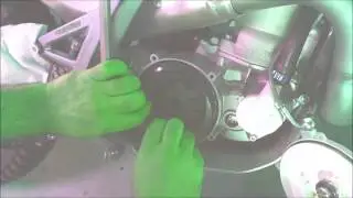 Jotagas Trial - oil filter cleaning and location of gear selectors