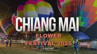 Water Fountain Show in Chaing Mai Flower Festival 2025