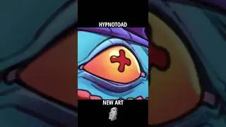 Our humble Hypnotoad had a glow-up 🐸✨ #tcg #indiedev #indietcg #tradingcardgame #indiegame #gameart