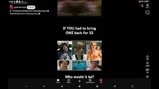 ? Who would u pick comment it