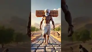 The farmer and the monkey build a house in the desert but the house destroyed in flood