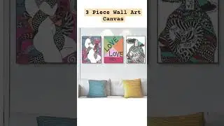mybudgetart.com.au | 3 Piece Wall Art Canvas Prints | Worldwide Shipping #canvaswallart #viralshorts