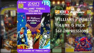 AtGames Legends 4KP - Williams Volume 6 Pack Release 1st Impressions