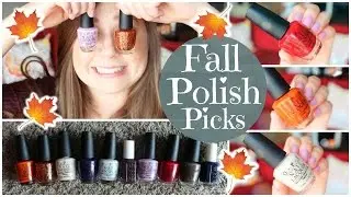 Top 10 Fall Polish Picks! 2015🍂