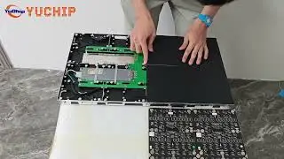 How to Install LED Module to FinPIX Air Cabinet-By YUCHIP