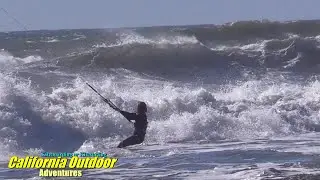 Kiteboarding or Kitesurfing in California USA