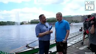 HANSEATIC TV Das Interview mit Andreas Brucker - Michael Stich Stiftung - 16. Drachenboot Cup 2022